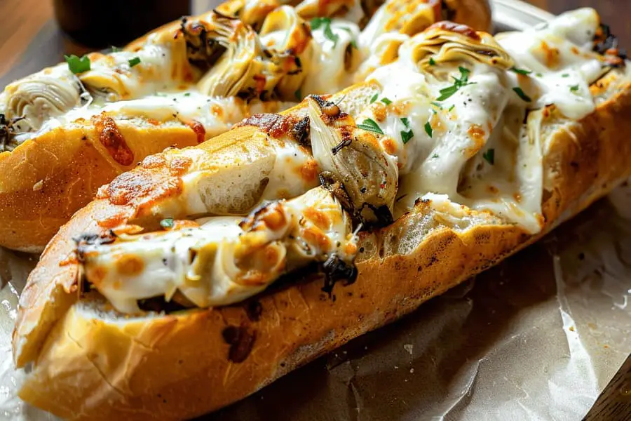 Artichoke Parm Sandwich Recipe