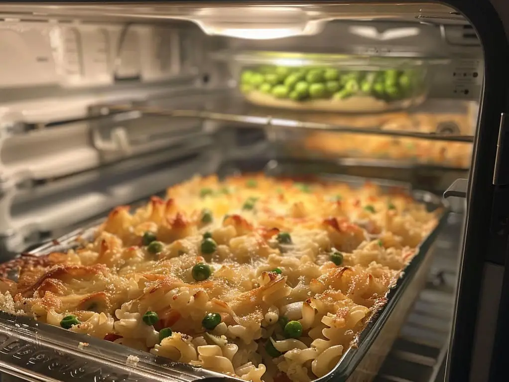 Homemade Tuna Casserole in the Fridge