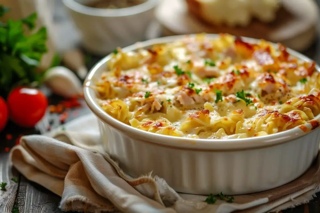 The Best Old Fashioned Tuna Noodle Casserole