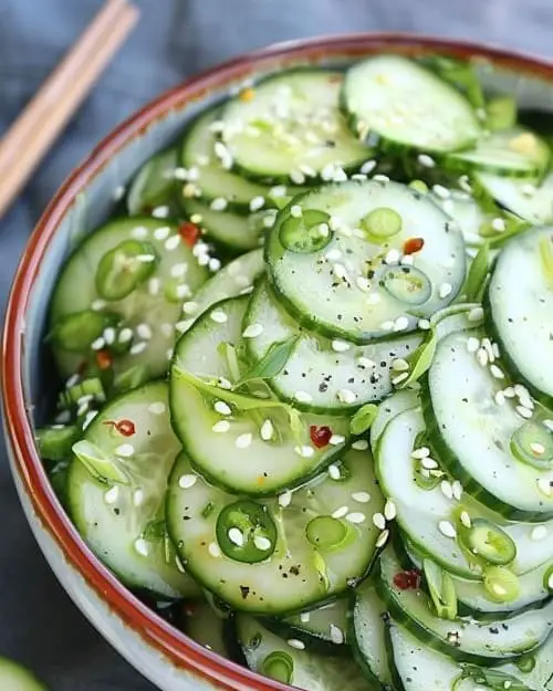 Asian-Inspired Cucumber Salad