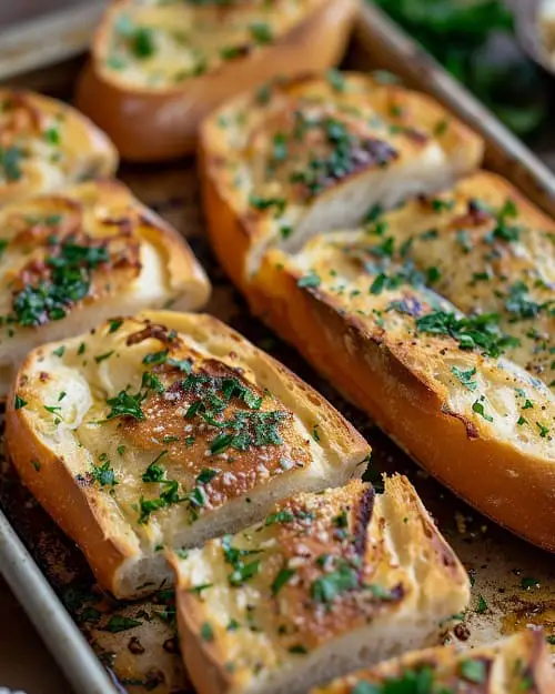 Classic Oven-Baked Garlic Bread