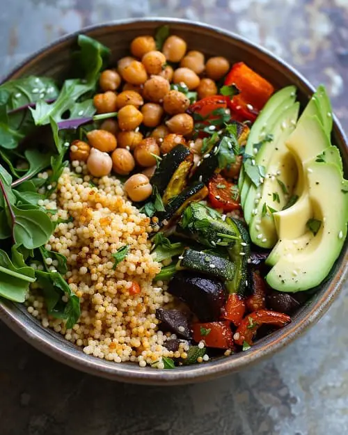 Mediterranean Couscous Bowls